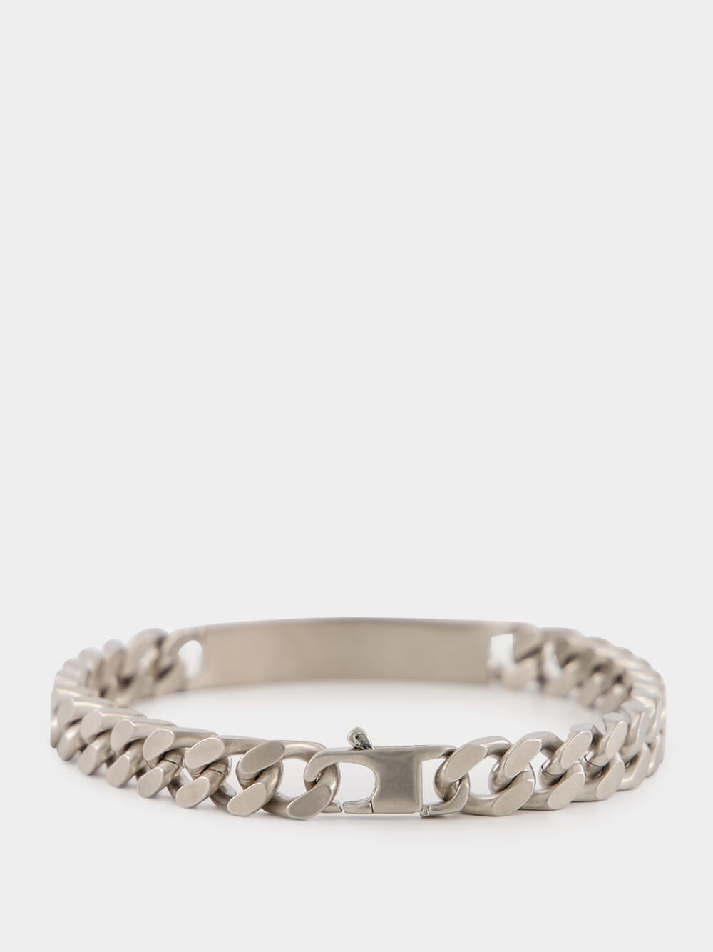 MM6 Maison Margiela Silver Classic Chain Bracelet | Fashion Clinic