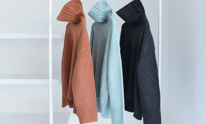 ギャルリー ヴィーの冬ニット「ファインウールシリーズ」に伊勢丹限定