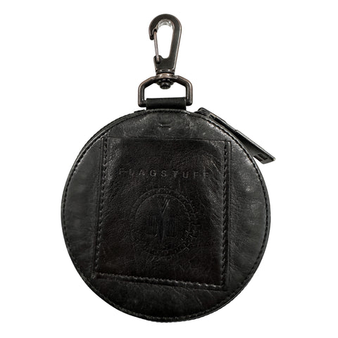 Black Embroidered Coin Pouch – faust