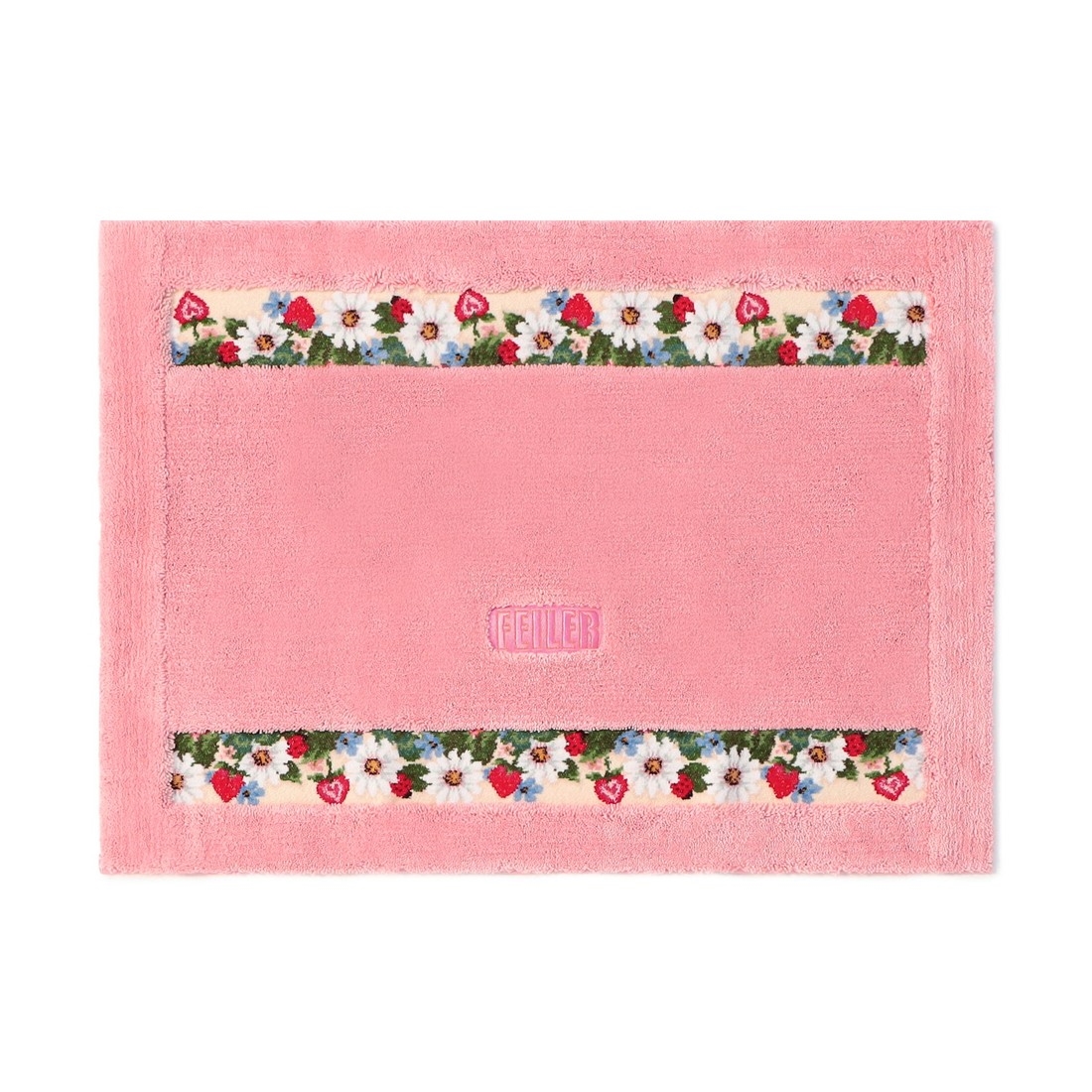ハブアワンダフルデイ！ バスマット HWD-241497(ペールピンク): FEILER