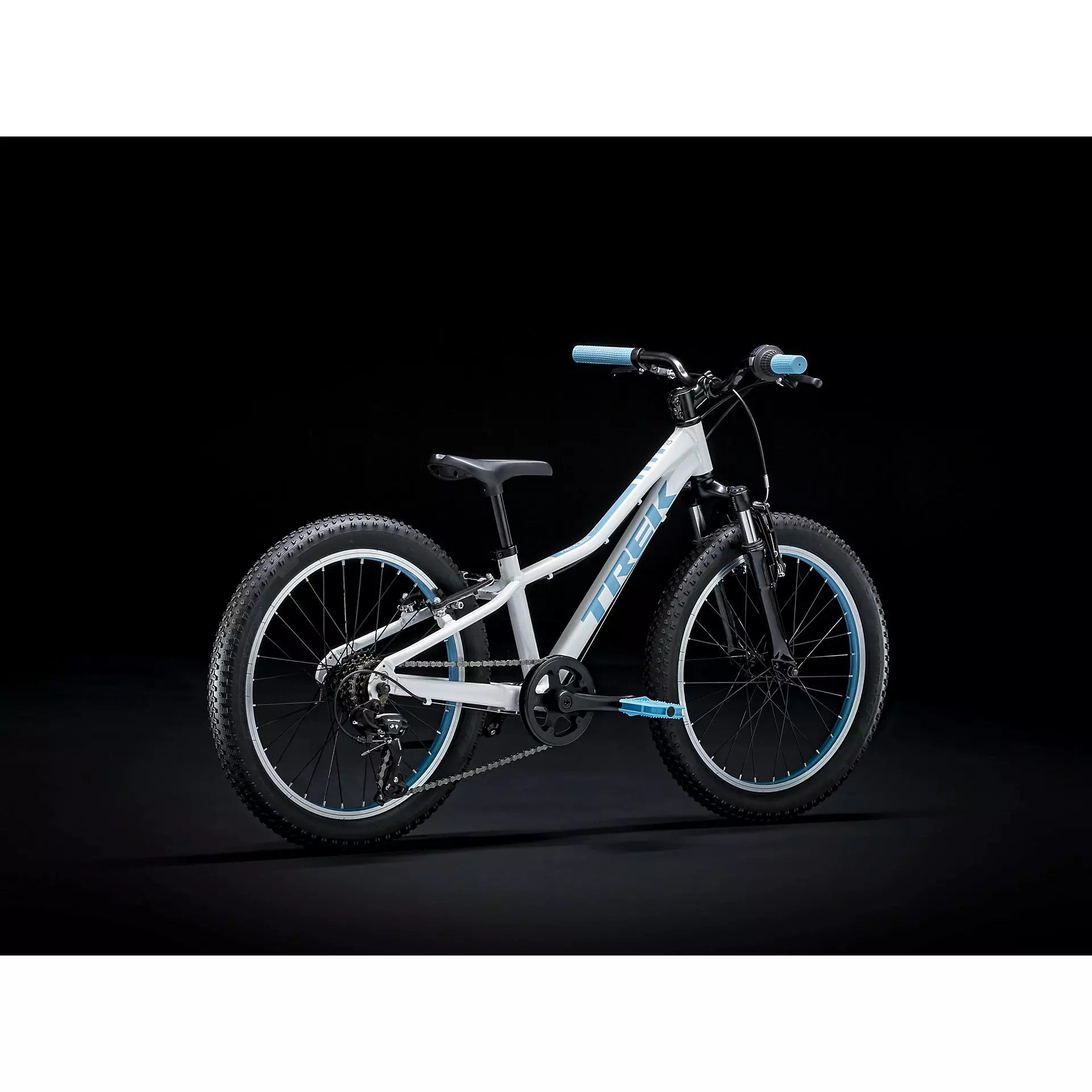 Trek Precaliber 20 Girl's 7-Speed Suspension Crystal White – FelixBike