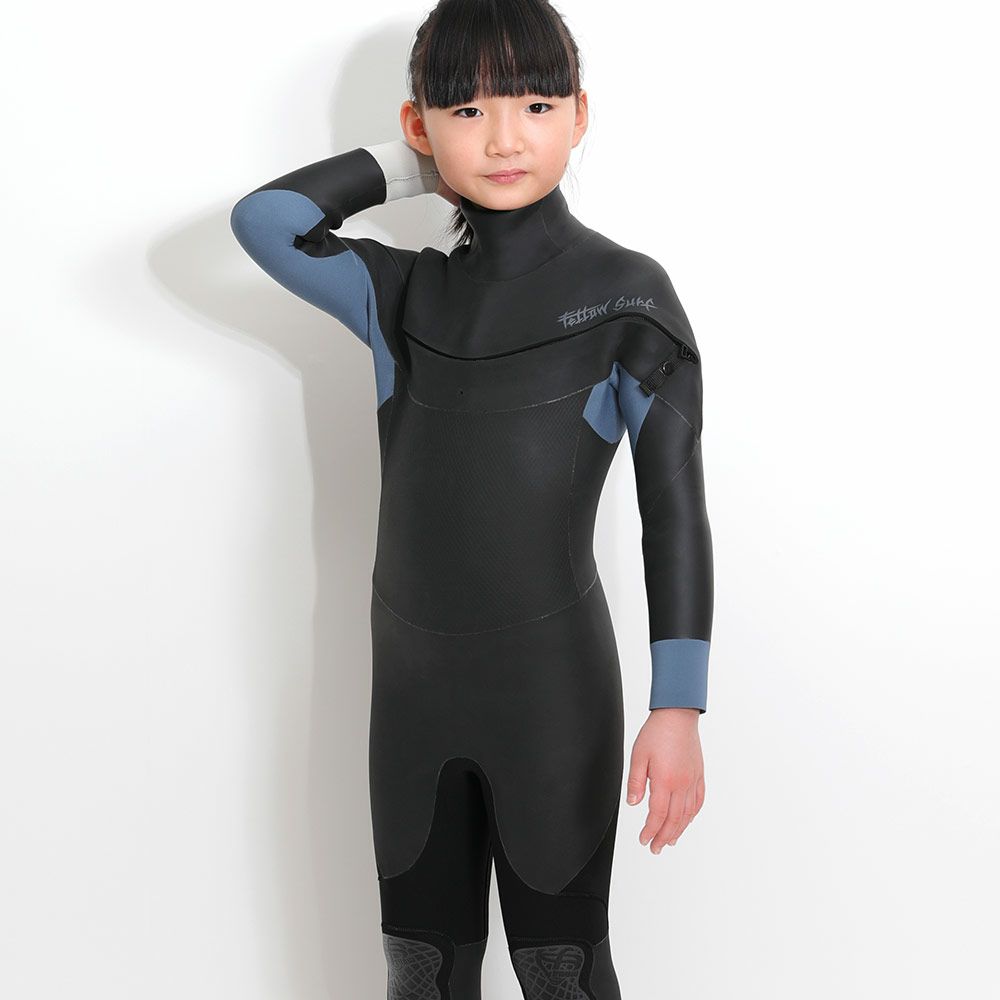 FELLOW キッズ セミドライ ロングチェストジップ 5x3mm 120～160B 全1