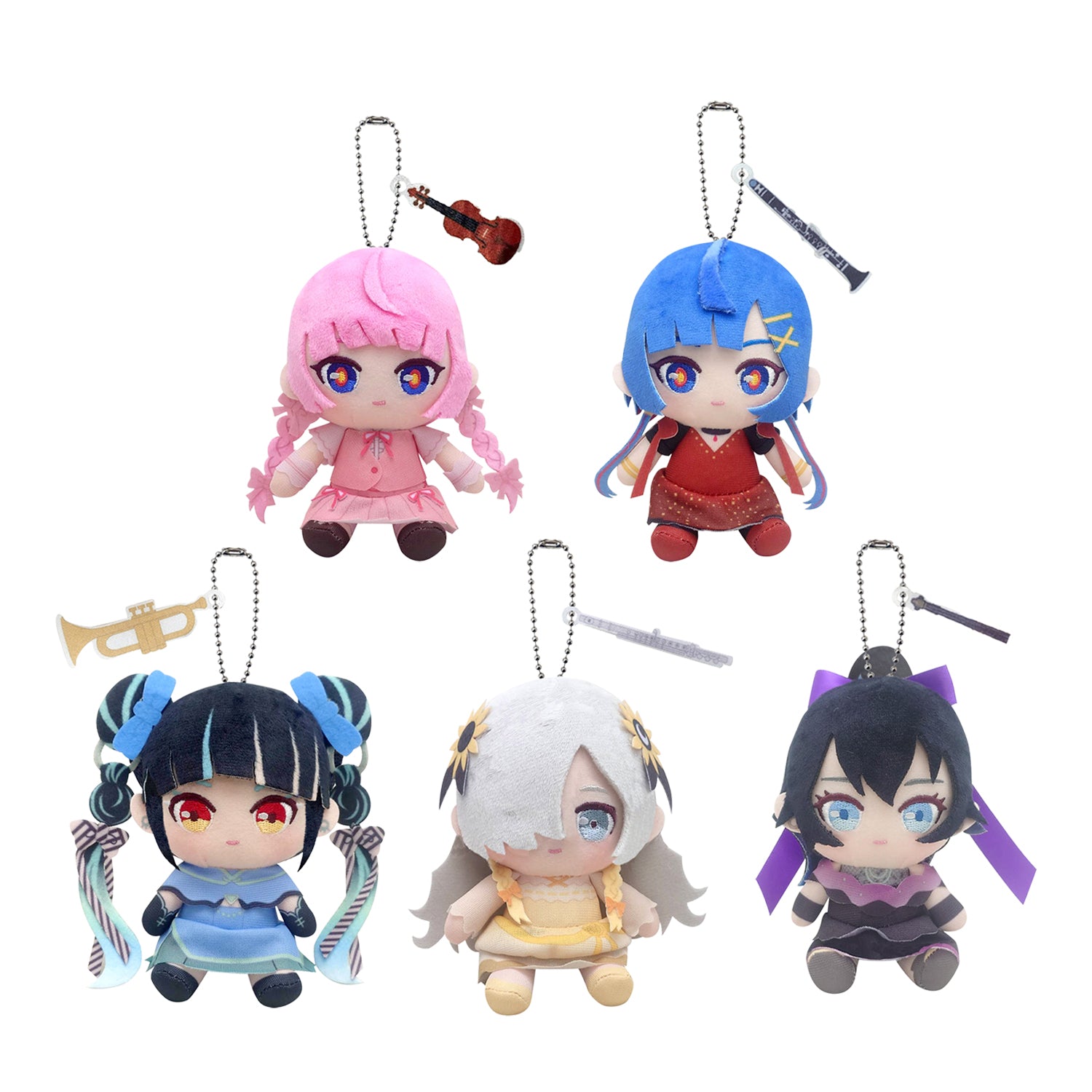 V.W.P】おすわりボールチェーンマスコットセット KAMITSUBAKI FILM