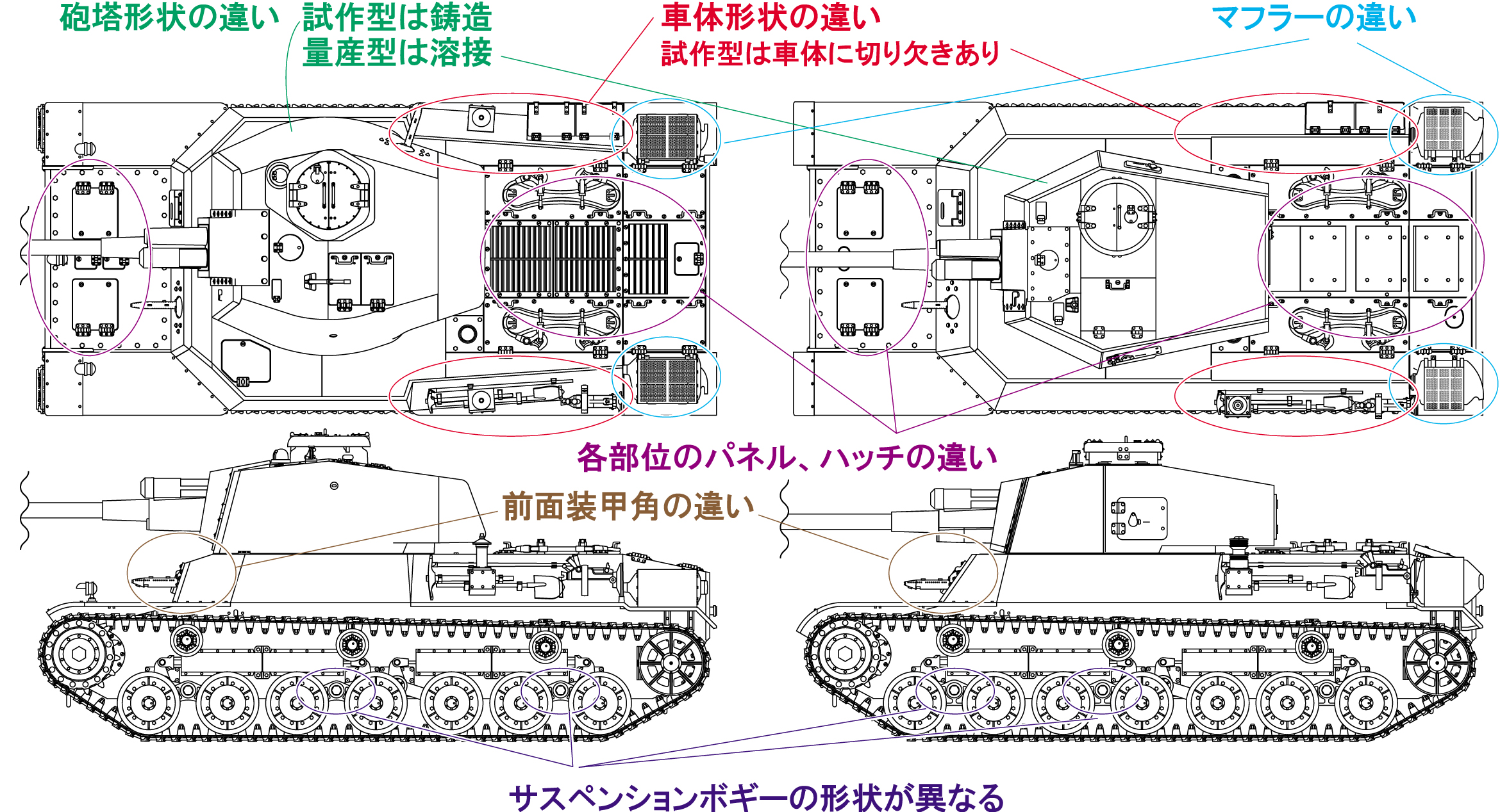 1/35 四式中戦車[チト]試作型