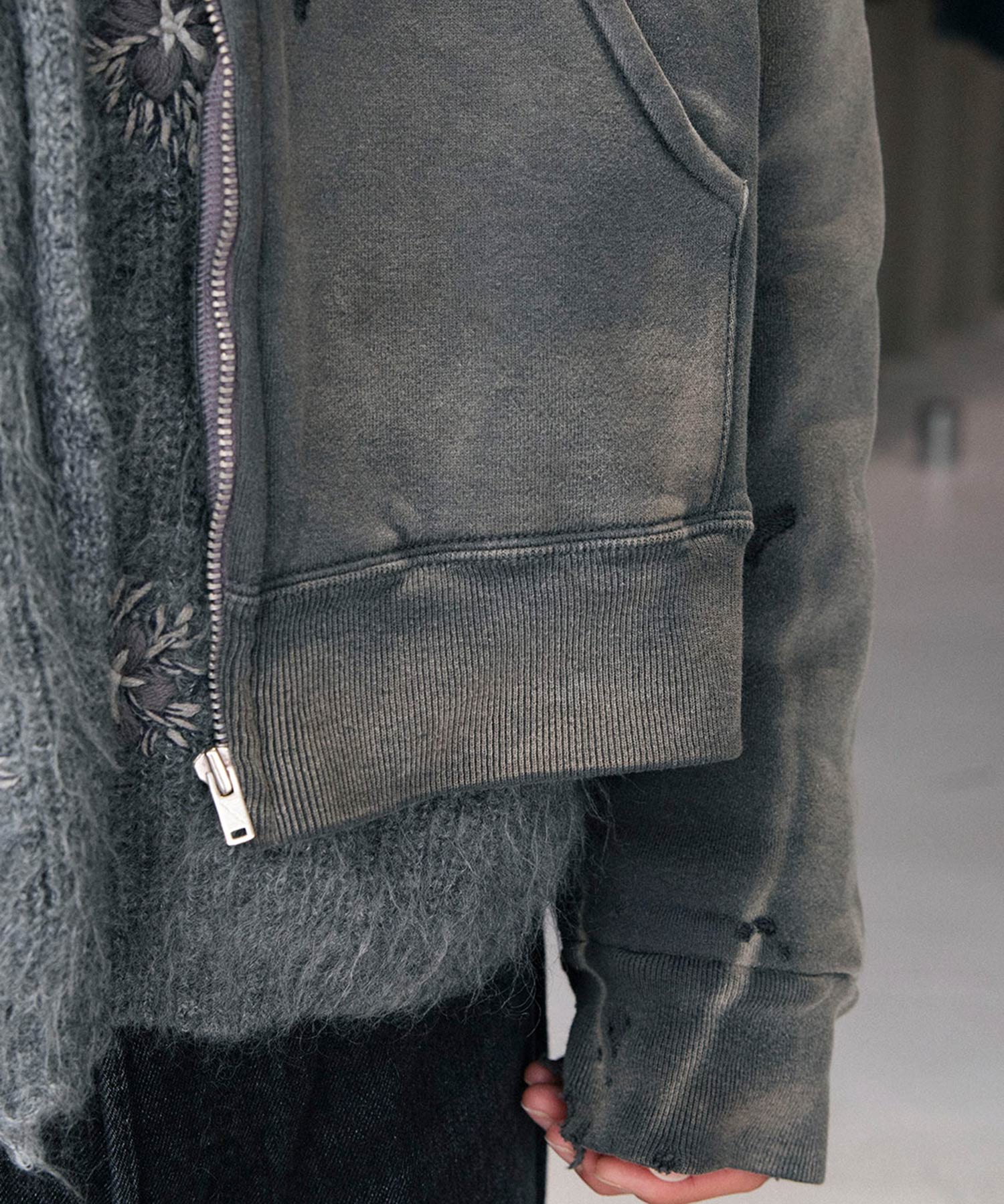 HOODIE / DBL-FC ZIP - SAINT MXXXXXX (セントマイケル) - tops