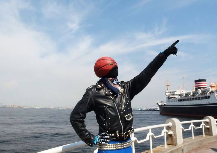 横浜ビーコル名物、バスケライダーが満を持して『バスカン』初登場