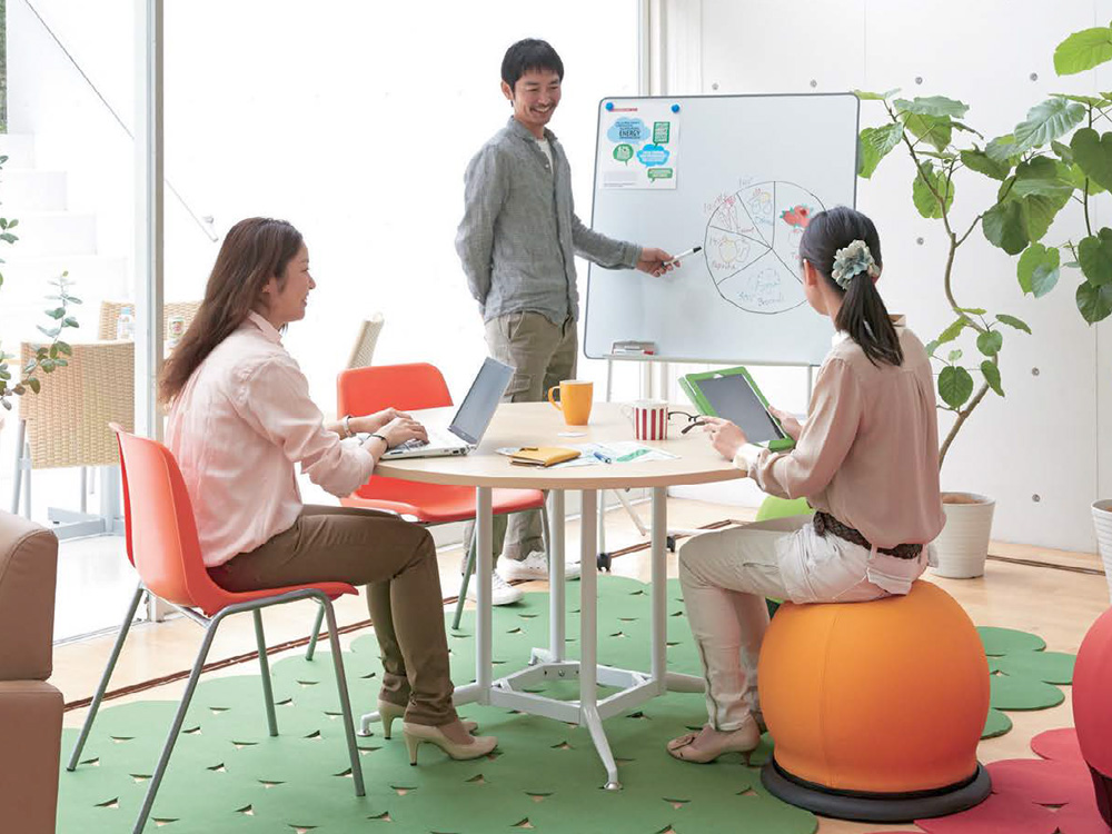 エヌケイ ミーティングボード MBS-700 【スチール】【幅886×奥行382×高