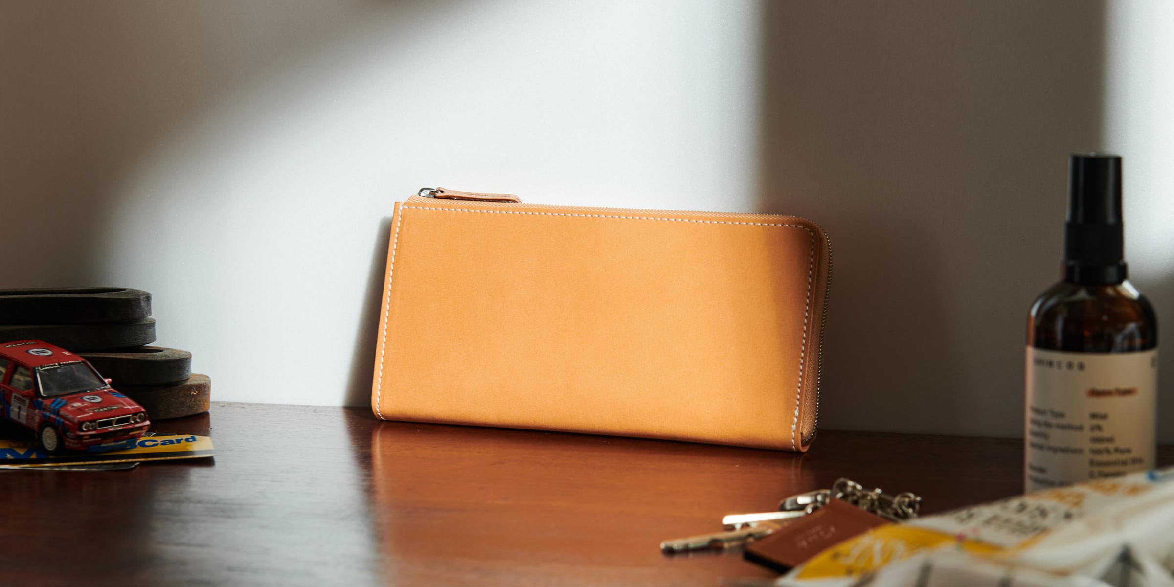 L字ファスナー長財布 Auguri（アウグーリ）｜革財布の山藤オンライン