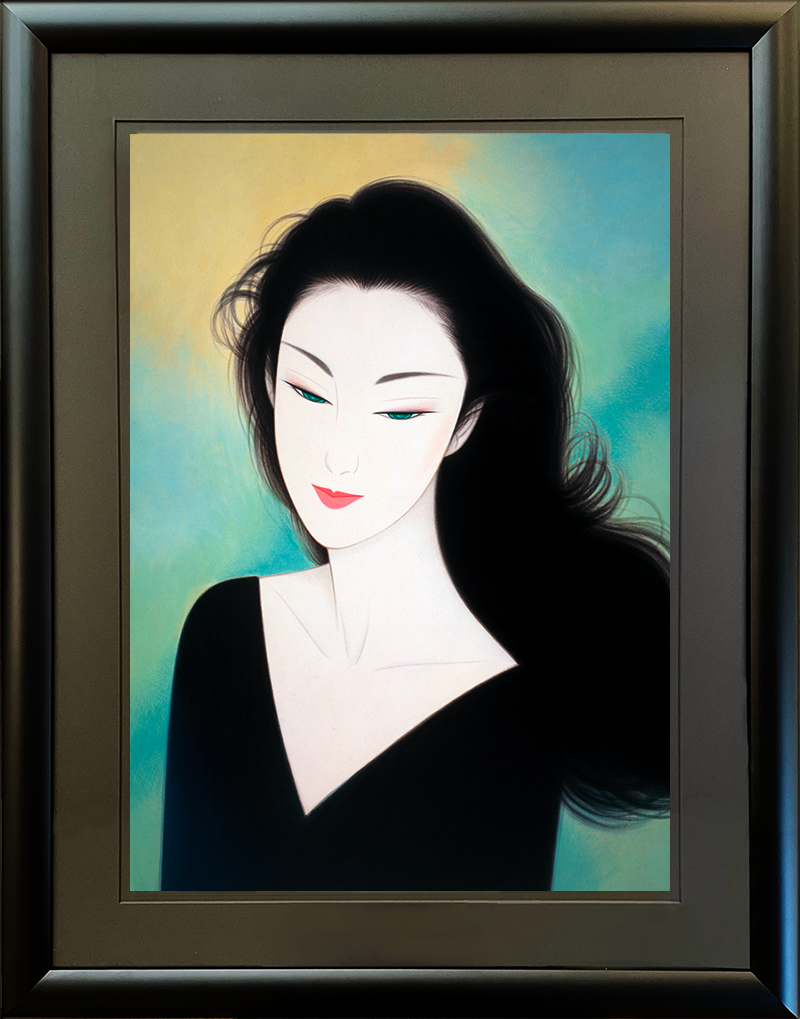 黒い髪 | 鶴田一郎アートストア ICHIRO TSURUTA official art store