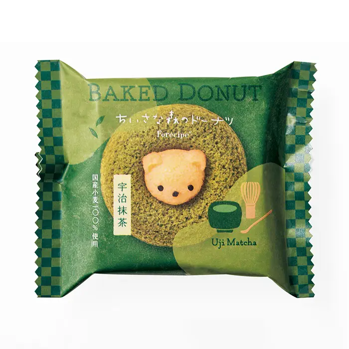 ちいさな森のドーナツ くま宇治抹茶 | お菓子・スイーツの卸・仕入れ