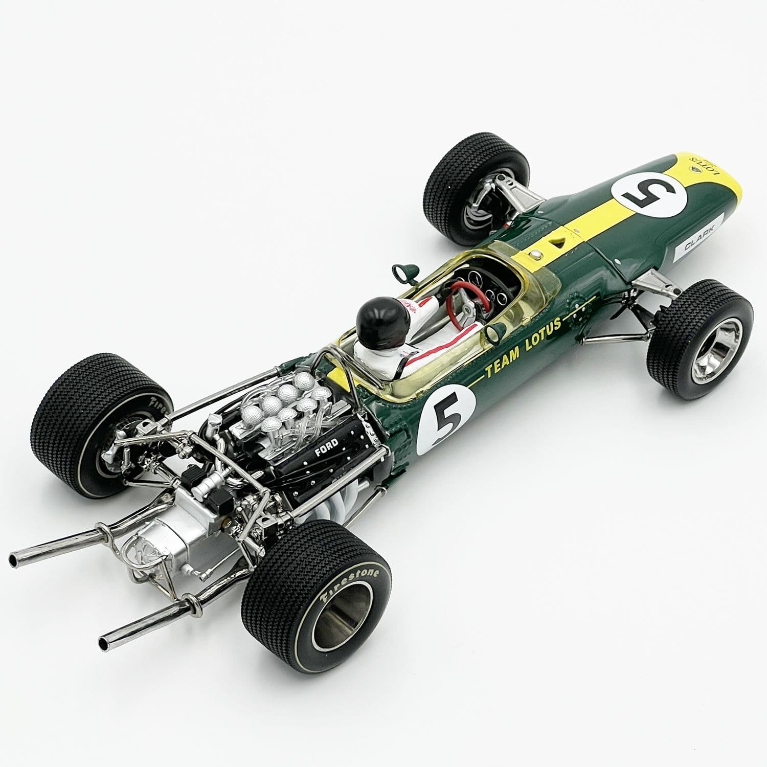 Quartzo Lotus 49 5 Jim Clark 1967 USA GP Winner