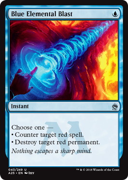 青霊破/Blue Elemental Blast》[A25] 青U | 日本最大級 MTG通販サイト