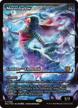 買取：(313)□ショーケース□《月影/Moonshadow》[ECL-BF] 黒R | 日本