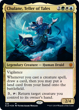 326)《伝承の語り部、チュレイン/Chulane, Teller of Tales》[ELD] 金R