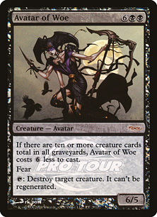 Foil】《悲哀の化身/Avatar of Woe》[PCY] 黒R | 日本最大級 MTG通販