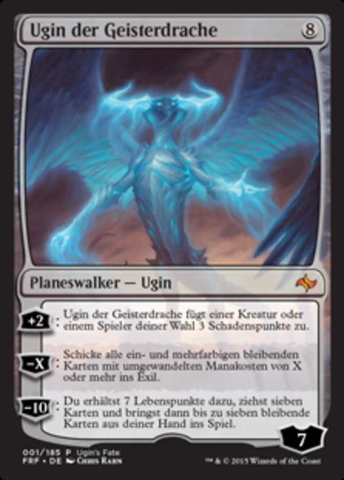 精霊龍、ウギン/Ugin, the Spirit Dragon》[ウギンの運命] 無R | 日本