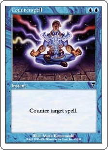 Foil】《対抗呪文/Counterspell》[7ED] 青C | 日本最大級 MTG通販