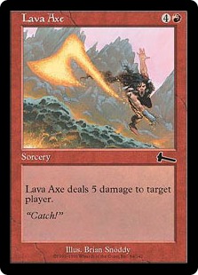 溶岩の斧/Lava Axe》[8ED] 赤C | 日本最大級 MTG通販サイト「晴れる屋」