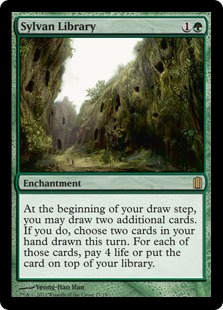 Foil】《森の知恵/Sylvan Library》[CMA] 緑R | 日本最大級 MTG通販