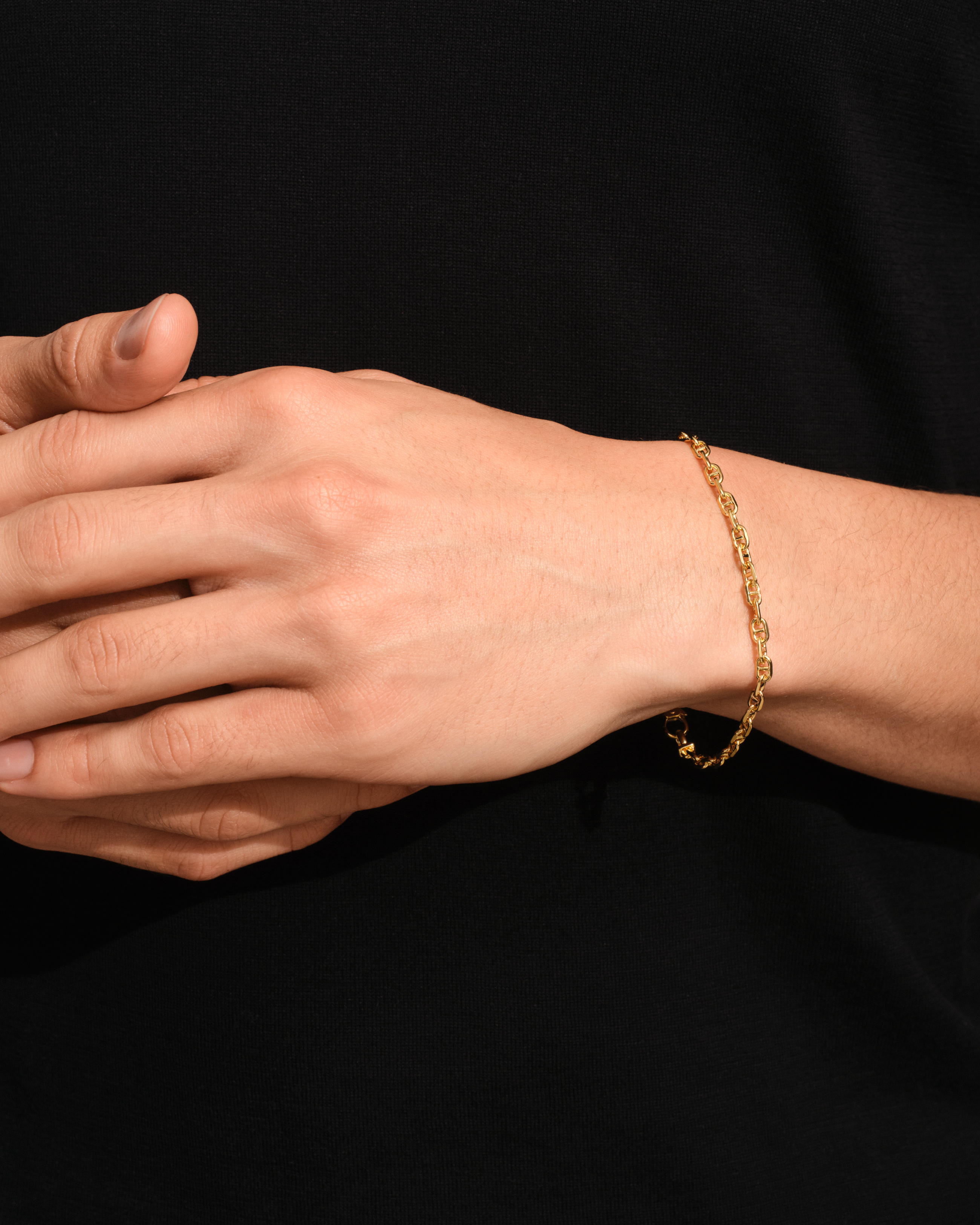 Cable Bracelet Gold - Tom Wood Project Official Online Store