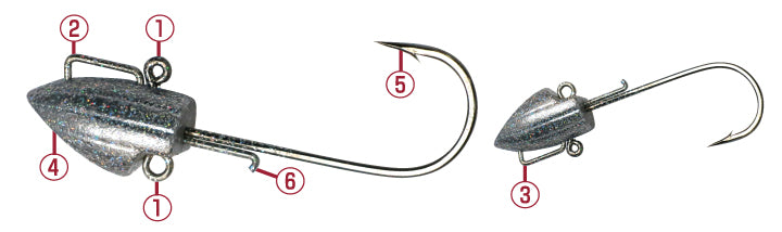 フラットジャンキージグヘッド SS | 宮崎市の釣具店 FISHING BASE