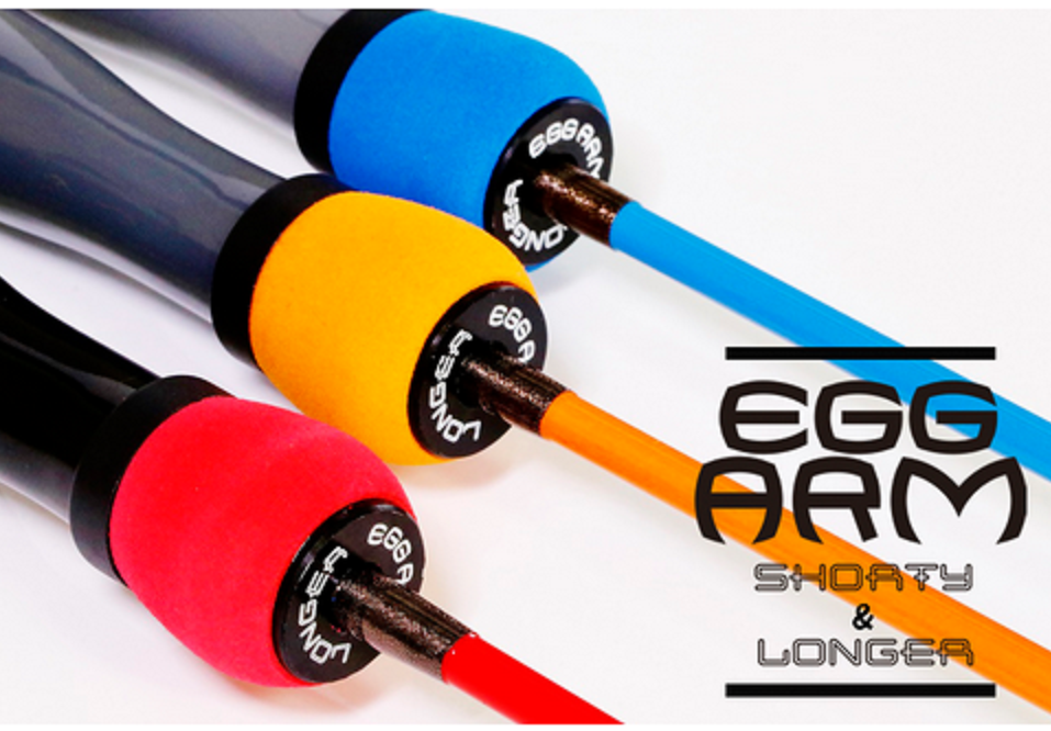 エッグアームは穴釣り専用1ピースロッド！2種類の長さから選んでロック