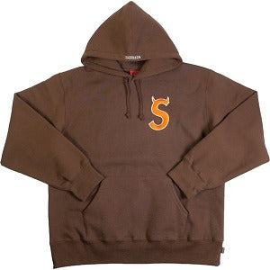 SUPREME シュプリーム 22AW S Logo Hooded Sweatshirt Brown パーカー