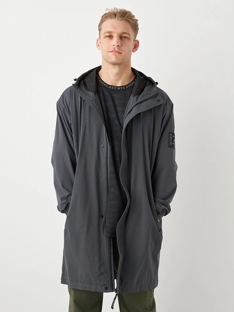 M．グレー 【EVERLAST(エバーラスト)】ウラメッシュストレッチコート