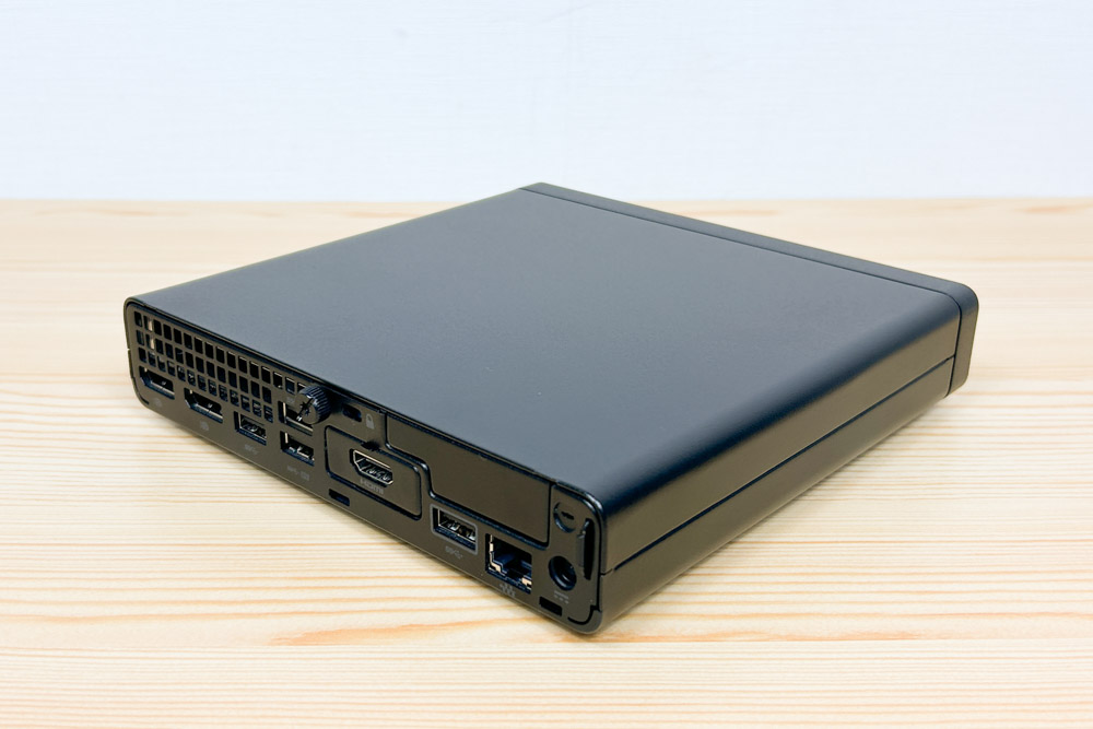 HP Elite Mini 805 G8の実機レビュー コンパクトだが増設もできる