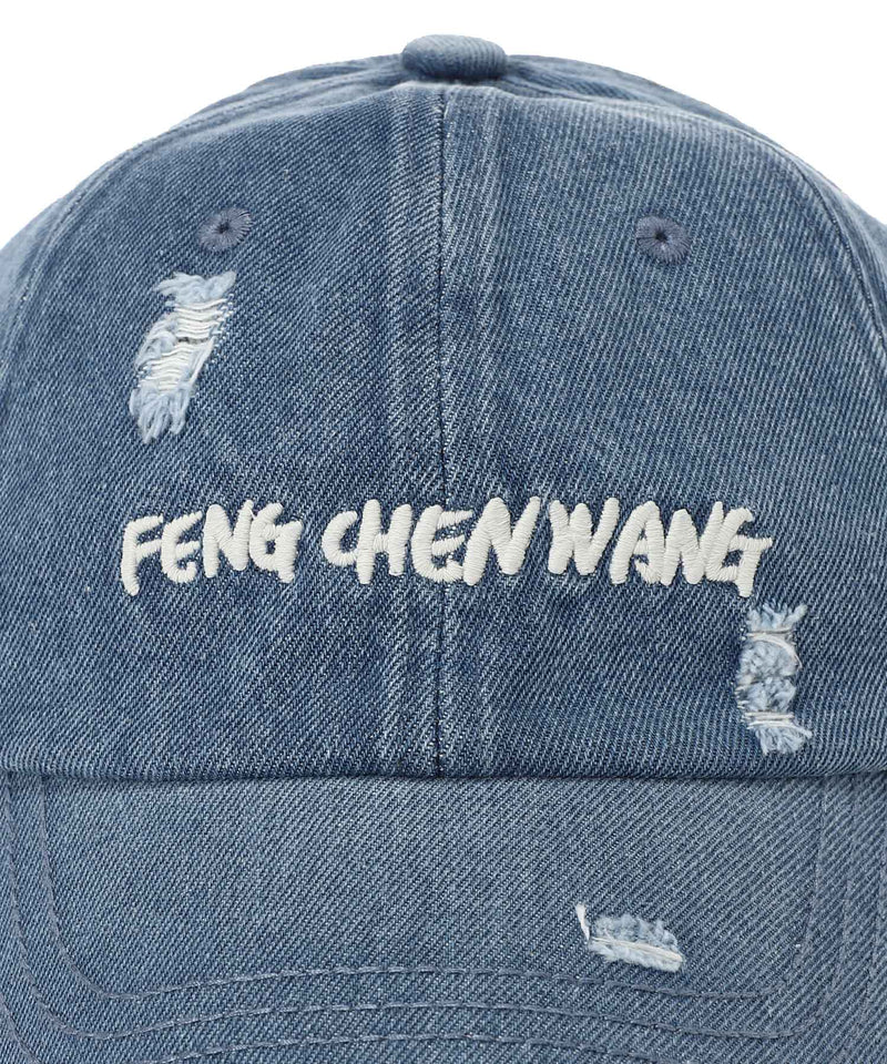 Distress Denim Cap｜フェンチェンワン(Feng Chen Wang)｜Forget-me