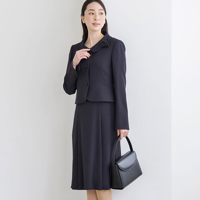 お受験スーツ 13号・ネイビー｜東京ソワールオンラインストア