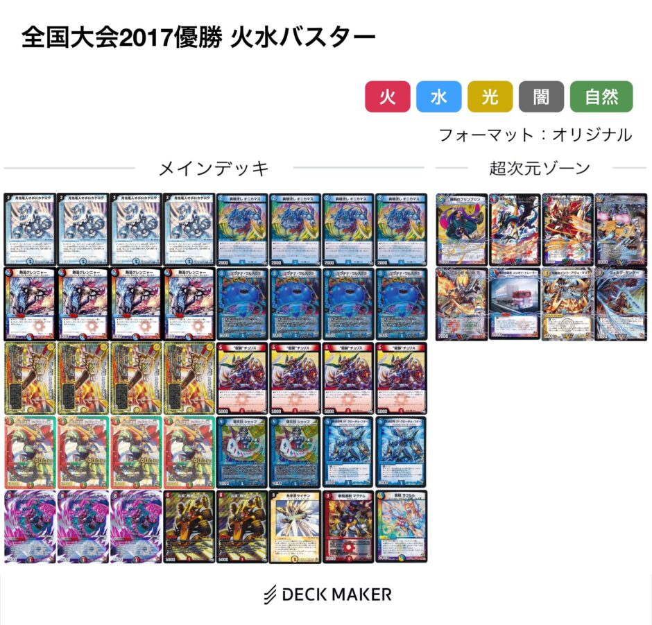 デュエマ】歴代最強デッキ選手権 Aランク~火水ドギラゴン剣篇~ | flat