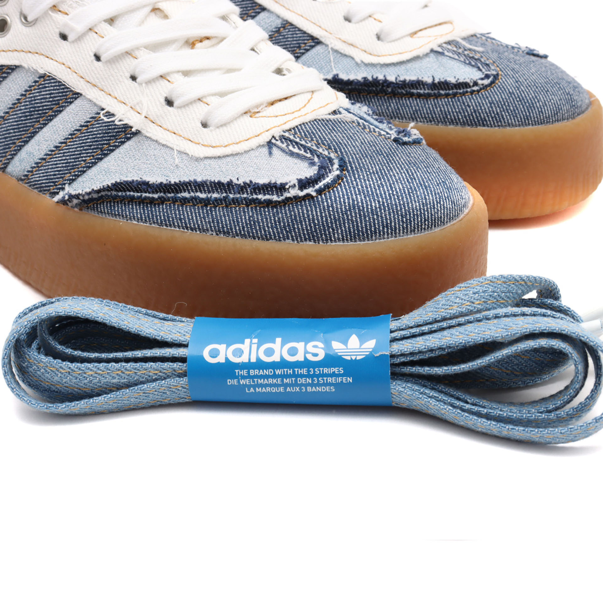 atmos pinkからadidas Originals「SAMBAE ”Stacked Denim”」が4月13日