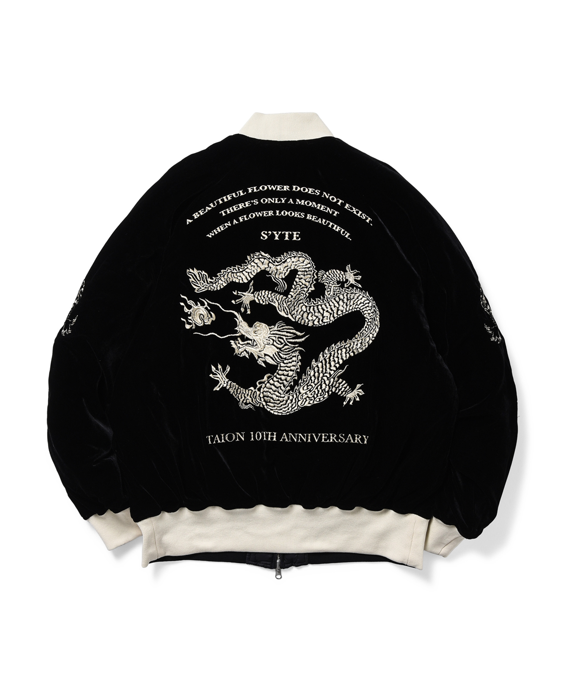 TAIONの10周年記念コラボレーション“S'YTE × TAION”リバーシブル