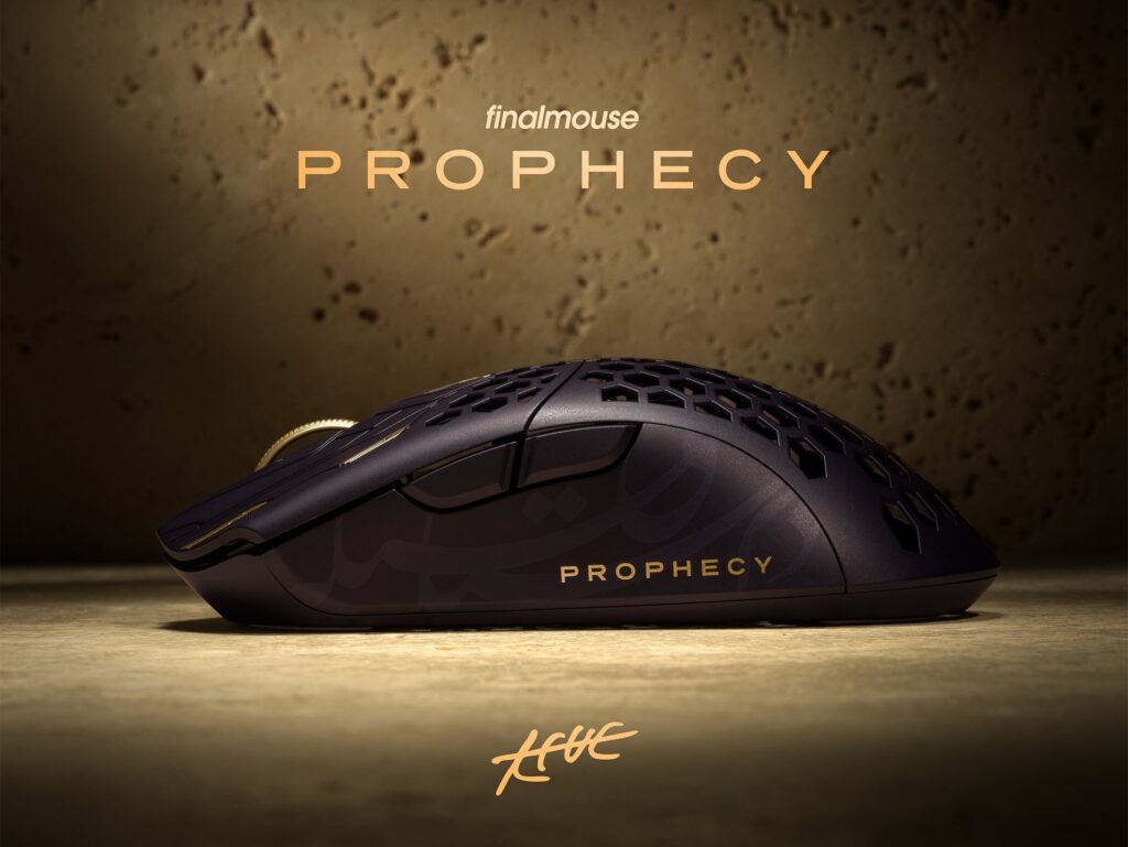 Finalmouse、10周年を記念した限定モデル「UltralightX Prophecy」を