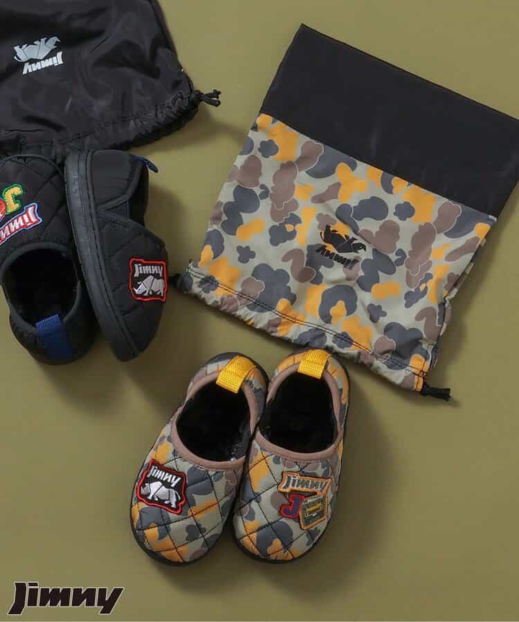 ☆タイムセール☆【リンク】Jimnyコラボ ワッペンキルトシューズ