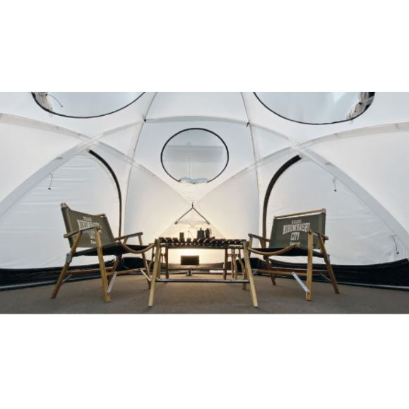 GroundCover Acorn House Dome 3.45 Tent White - Ground Cover