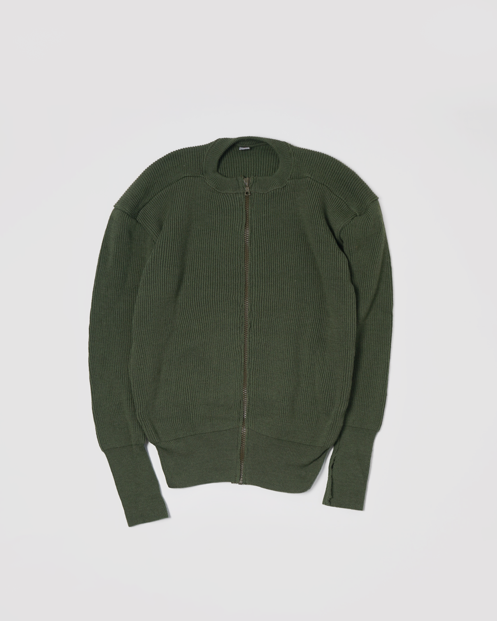 Wool Rib Zip-up Cardigan – Front General Store