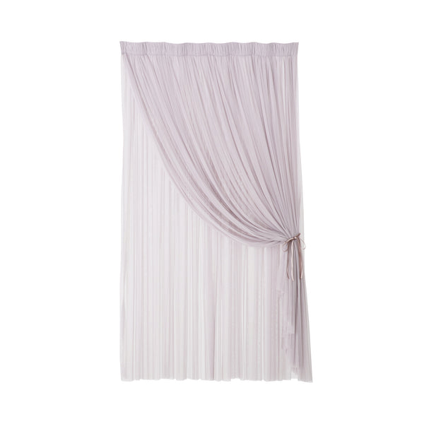 ダブルチュール レースカーテン H2000×W1000 パープル | Francfranc