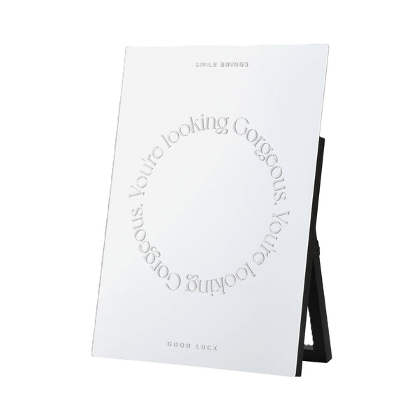 グラフィック ウォールミラー ホワイト | Francfranc（フランフラン