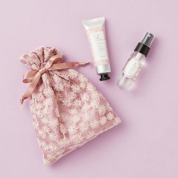 ルル ハンドクリームギフトセット フラワー S ピンク（フローラル