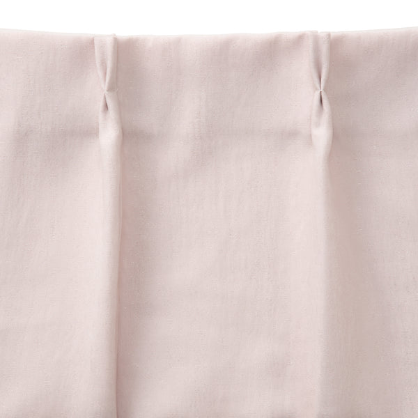 ヴェーリア×ラメルセ ダブルカーテン H1780×W1000 ライトピンク