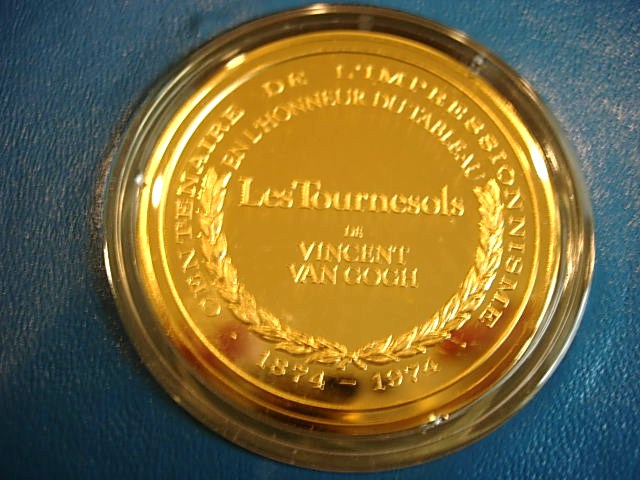 Franklin Mint Masterpieces of Impressionism Medals