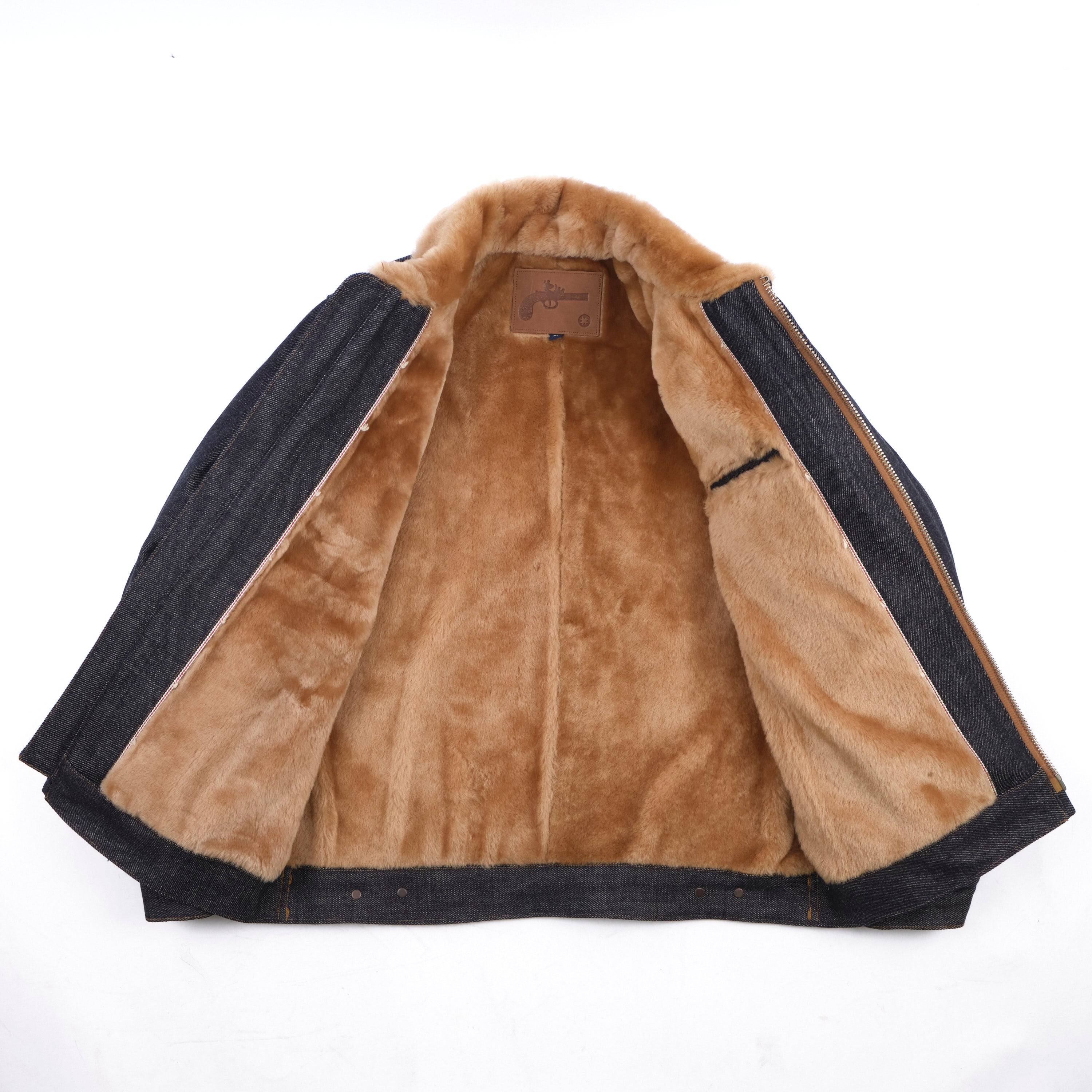 RJ-2 | 21 Ounce Denim Shearling