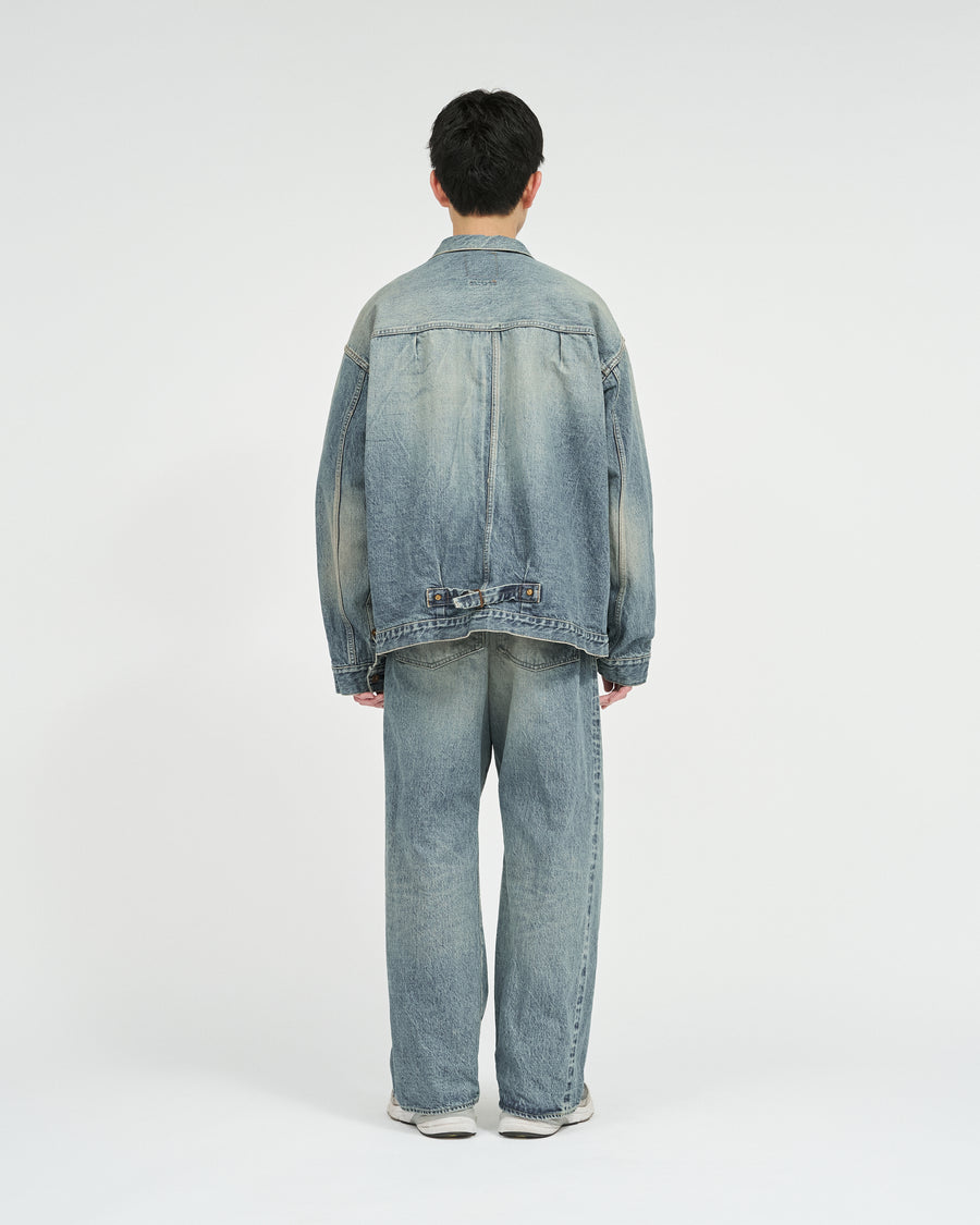 SHABBY HEAVY KIBATA SHUTTLE HYPER BIG WWⅡ ”1ST” DENIM JACKET