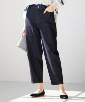 自由区(ジユウク)の【洗える】ウスカルデニム カーブパンツ通販