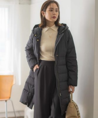 組曲 S(クミキョク エス)のライトタフタロングダウンコート通販