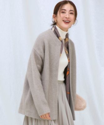 23区(ニジュウサンク)の【見上愛さん着用】ラクーンブレンドダブル