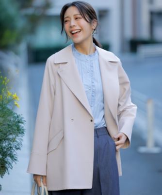 ANY SIS(エニィスィス)の【2WAY】エレカジストレッチミドルトレンチ