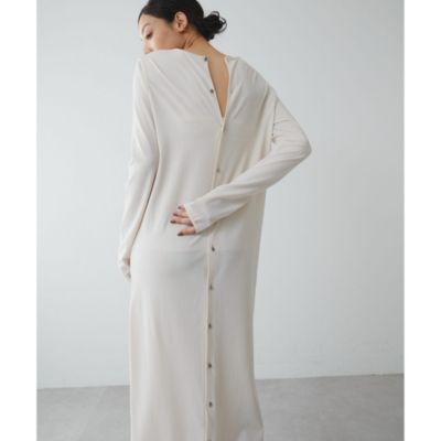 Whim Gazette(ウィム ガゼット)の【GEMINI】ニットロングワンピース